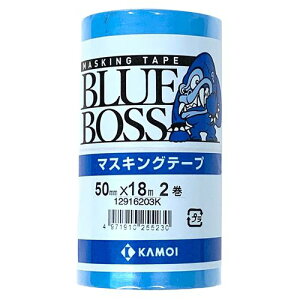 BLUE BOSS ԗhp}XLOe[v 50mm×18m 2pbN JH }XLO { yCg h V[O R[LO \    V  [Ă