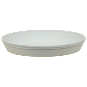 アイコンプレート 18型 W ホワイト ホワイト 18型 ヤマト 園芸用品 家庭園芸 プラ鉢 鉢皿