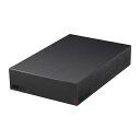 USB3.2(Gen.1)対応外付けHDD HD-LE4U3-BB ブラック 4TB BUFFALO テレビ録画 レコーダー 動画 画像 データ保存 バック…