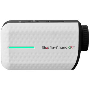 �S���t�i�r Laser Sniper nano GR+ WH �z���C�g Shot Navi SHOT NAVI �V���b�g�i�r �i�mGR�v���X