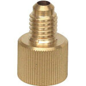 カーエアコン用異径アダプタ 手締めタイプ Y06111K_1006 接続:M10雌×1/4雄 アサダ