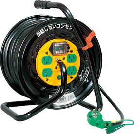 電工ドラム マジックリール 100V アース漏電しゃ断器付 30m TZEB34 日動