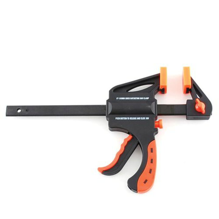 【5%OFFクーポン 15日限定】E-Value クイックバークランプ ERC-150M|作業工具 締付け・固定工具 クランプ Lクランプ ・F型クランプ DCMオンライン 工具クランプ