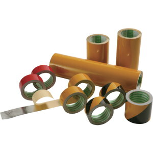 粗面反射テープ 100mmx10m イエロー/ブラック SHT100YB イエロー/ブラック 幅:100mm 日東エルマテ