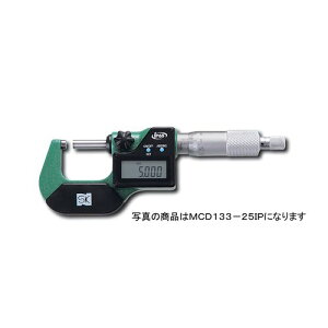デジタル外側マイクロメータ(IP65相当) MCD133-100IP 測定長さ:75-100mm SK