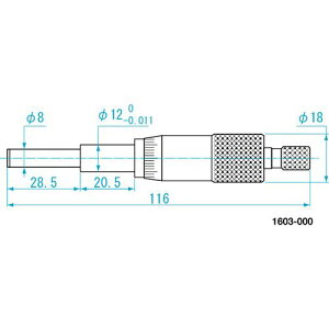 }CN[^wbh 1603-000 8×28.5mm SK