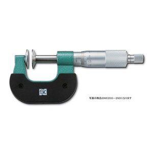直進式歯厚マイクロメータ MC200-50D 測定範囲:25-50mm SK