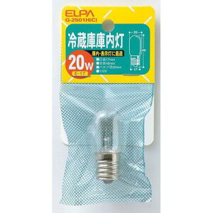 ① ɓ 20W G-2501H(C) :E17 ELPA