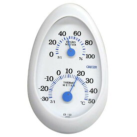 温湿度計tamago CR‐133W ホワイト CRECER