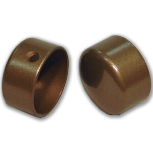 ぬくもり手すり32 受金具 エンドキャップ 32T-18 ブロンズ 和気産業