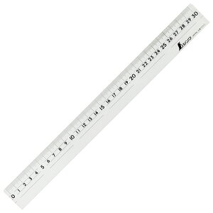 直定規 アクリル 目盛付 75310 30cm シンワ