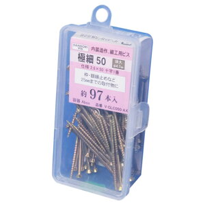 極細ビス 50 頭大 Abox(97本入) V-GLC050-AX/50214744 クロメート 50頭大/Abox(97本入) DANDORI VIS