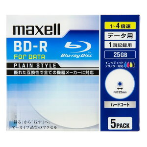 f[^pBD-R Ђт[xfBXN 25GB BR25PPLWPB.5S 5 maxell
