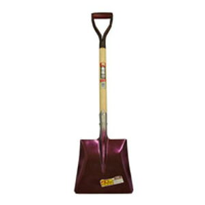 木柄ショベル マルーン 角 金象印