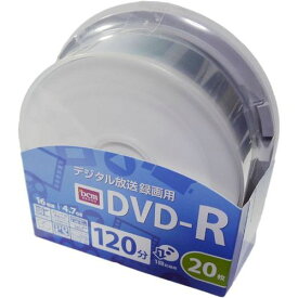 DVD-R E27-DVD02 20枚入り DCM