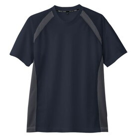 半袖Tシャツ（吸汗速乾） AS-627 ネイビー 4L ネイビー 4L コーコス信岡