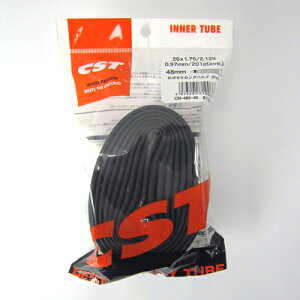 ���]�ԕ��i CST�`���[�u 71906 �u���b�N 26x1.75-2.125 FV48mm CST