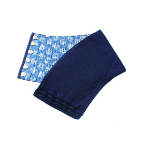 本藍染手甲 6枚コハゼ B70-AI-JLL 特大 KWORK