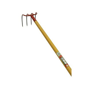 木柄ポテトホーク 4本爪 1050mm柄 金象印