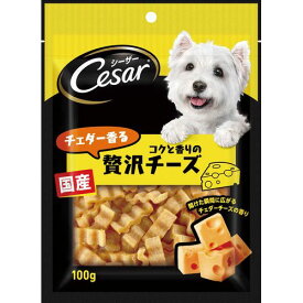 シーザー おやつ チェダー香るコクと香りの贅沢チーズ 100g シーザー