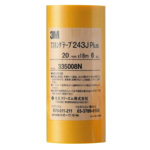 �}�X�L���O�e�[�v No.243JPLUS 6���� 10P No.243JPLUS 20mmx18m 3M