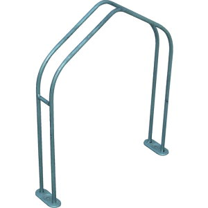 【DCMオンライン数量限定】【1台用】自転車ラック CS-M1B-S スタンド大 スチール溶融亜鉛めっき処理 H527×D434mm サイクルスタンド