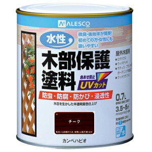 水性 木部保護塗料 0.7L チーク カンペハピオ