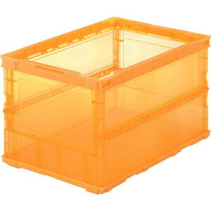 �܂肽���݃R���e�i �X�P���R�� 50L �W�Ȃ� TSKO50B_8000OR �I�����W TRUSCO