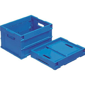 折りたたみコンテナー オリコンP20B(2)青 SKOP20B2BL 容量:20.7L サンコー