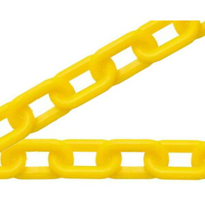 96276 プラスチックチェーン #8 黄色 20M 箱売 00096276-001 ハイロジック