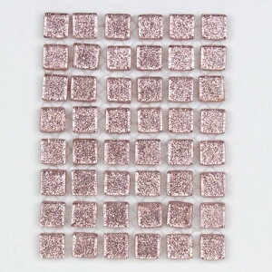 ガラスモザイクタイル MKG-10057 Lピンクラメ 高島