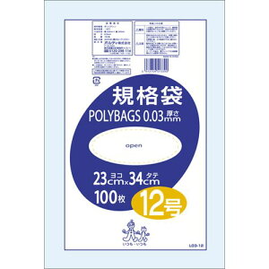 �|���o�b�N �K�i�� 12�� 100���� LO3-12 �I���f�B