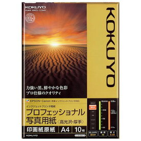 プロフェッショナル用紙A4・10枚 KJ-D10A4-10 コクヨ