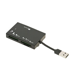 カードリーダー・ライター/USB2 CRW-5M67BK ブラック Nakabayashi