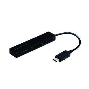 �}���`�J�[�h���[�_�[/USB2.0/Type-C CRW-C5M65BK �u���b�N Nakabayashi