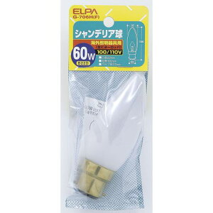 �V�����f���A 60W G-706H(F) ELPA