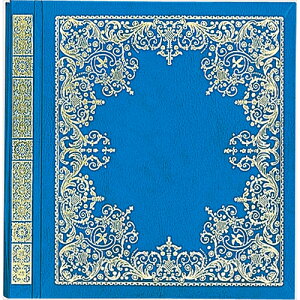 ビス式フエルアルバム/プラコートフリー台紙/L/スタンダード ア-LS-2 青 Nakabayashi