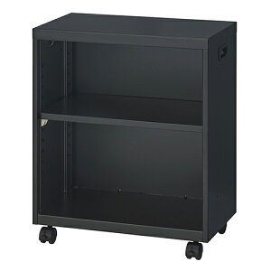 �f�X�N�^�[�i/W500xD286xH600mm/�u���b�N ND-722-BK Nakabayashi