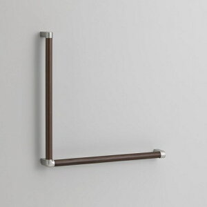 木製手すり L型 YHB603L#MW ダルブラウン TOTO