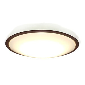 LEDシーリングライト 5.11 音声操作 ウッドフレーム CL6DL-5.11WFV-M ウォールナット 6畳調色 アイリスオーヤマ