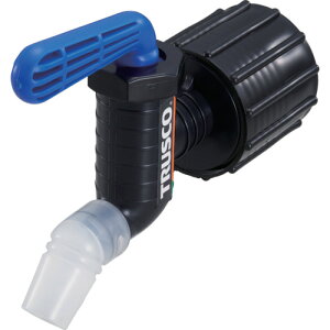 樹脂製給油コック キューちゃん 口径40仕様 QC-40-B 青 TRUSCO