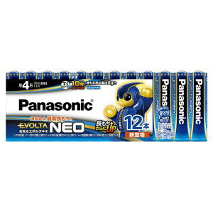 パナソニックエボルタNEO LR03NJ/12SW 単4 12本入り Panasonic