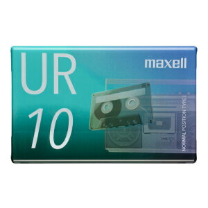 カセットテープ UR UR-10N 録音時間10分 maxell