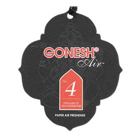 GONESH ペーパー エアフレッシュナー 1257-04 NO.4 ペーパーエアフレッシュナー GONESH