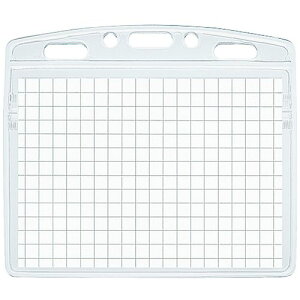 名札用ソフトケースチャック10個 ナフ-C188N-10 特大サイズ コクヨ