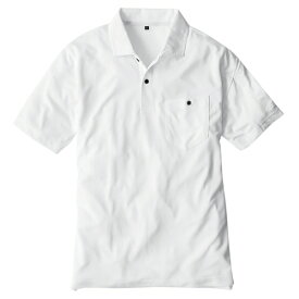 MAXDRYエアーUV＋半袖ポロシャツ G-1637 ホワイト L ホワイト L GLADIATOR