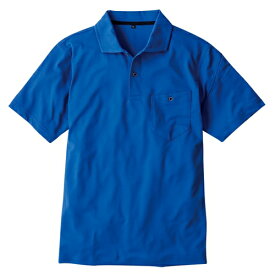 MAXDRYエアーUV＋半袖ポロシャツ G-1637 ブルー L ブルー L GLADIATOR