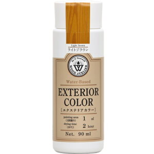 エクステリアカラー 90ml EC-10 ライトブラウン ウッドアトリエ