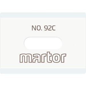 ֐n 2 CERAMIC BLADE NO. 92C 1792 martor