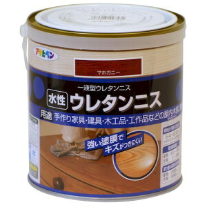 水性ウレタンニス 0.7L マホガニー 0.7L アサヒペン